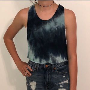 Tiedye Cropped Tank!
